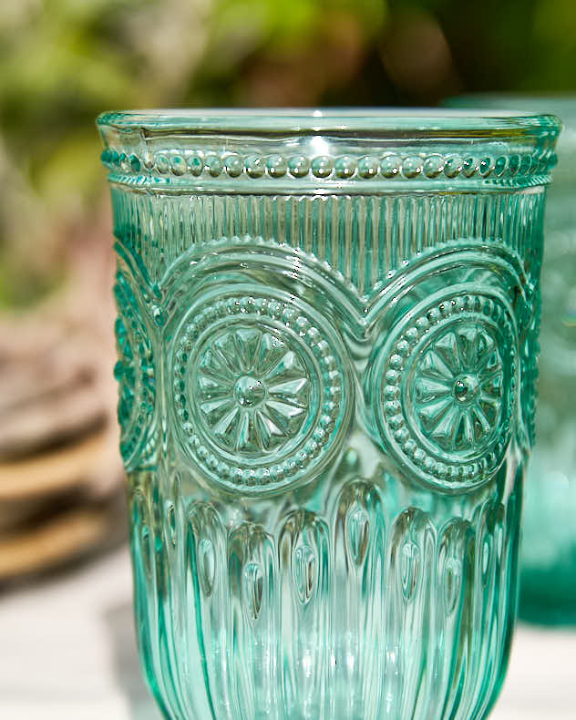 Zamora Turquoise Highball Tumbler