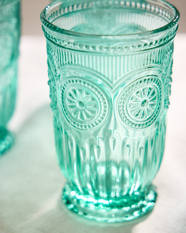 Zamora Turquoise Highball Tumbler