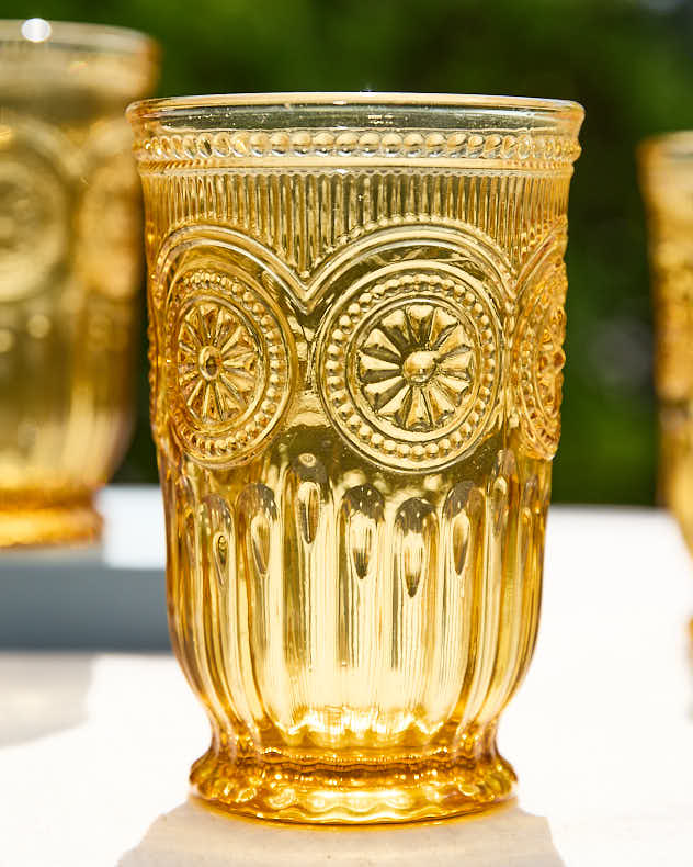 Zamora Amber Highball Tumbler