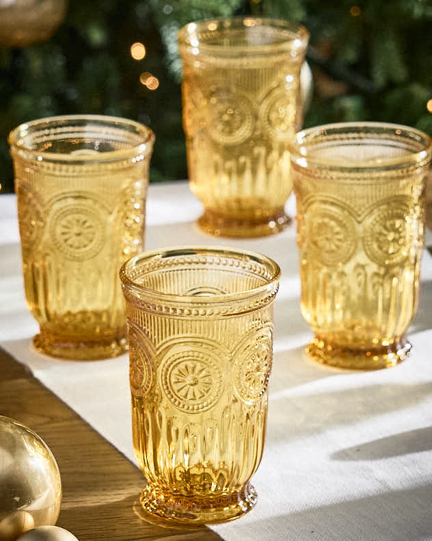 Zamora Amber Highball Tumbler