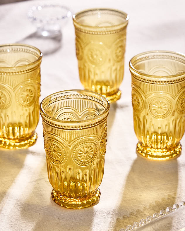 Zamora Amber Highball Tumbler