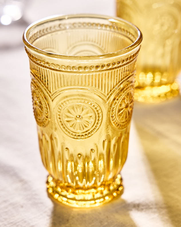 Zamora Amber Highball Tumbler