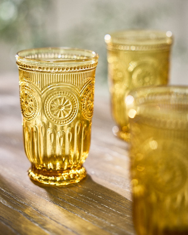 Zamora Amber Highball Tumbler