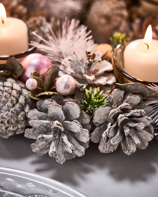 Pink Round Tealight Centrepiece