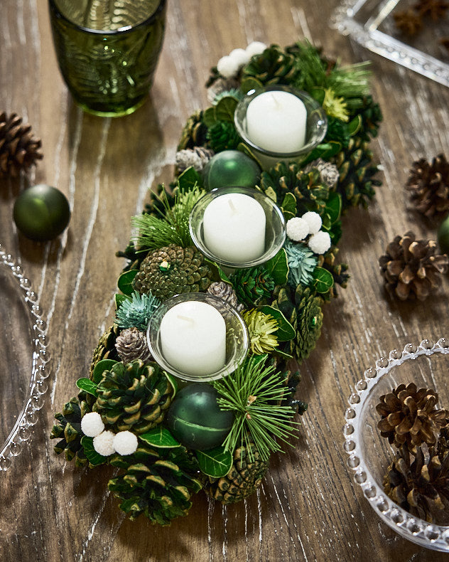 Porte-bougie chauffe-plat Evergreen Nature Trail