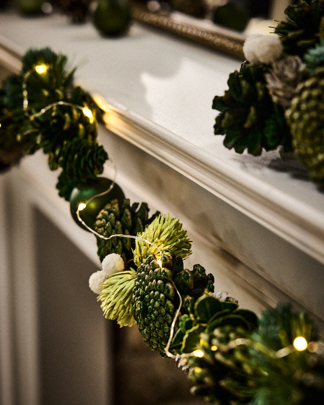 Woodland Green Garland - 120cm