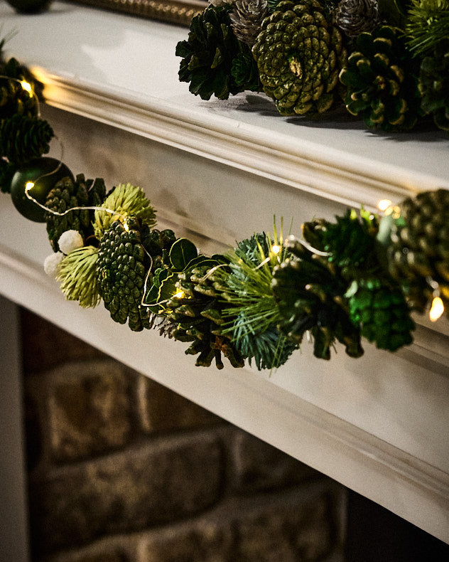 Woodland Green Garland - 120cm