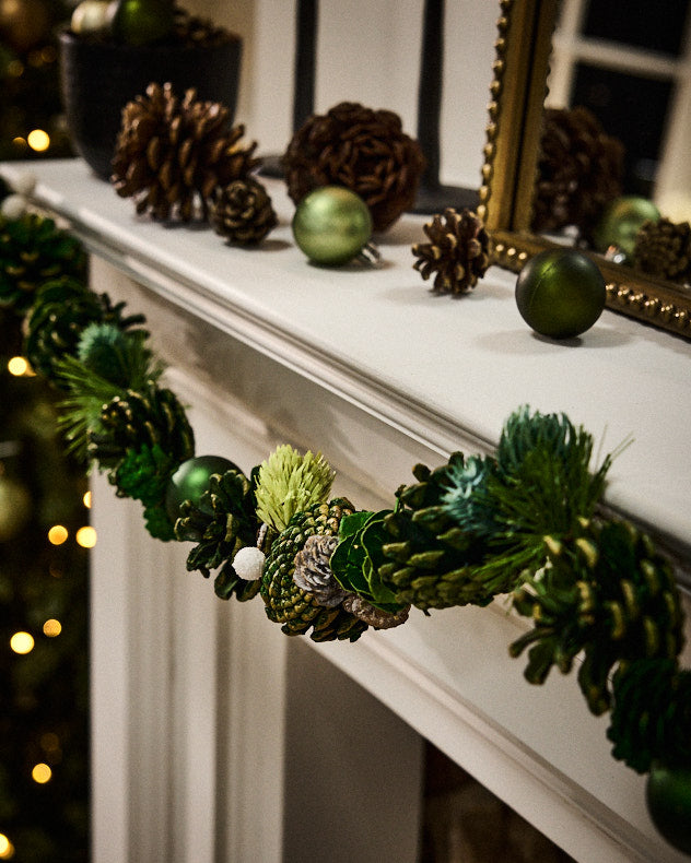 Woodland Green Garland - 120cm