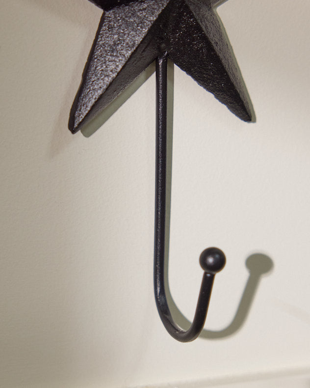 Set of 3 Star Wall Hooks