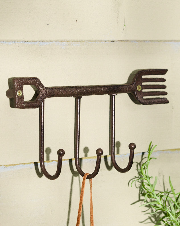 Spade & Fork Gardening Wall Hooks