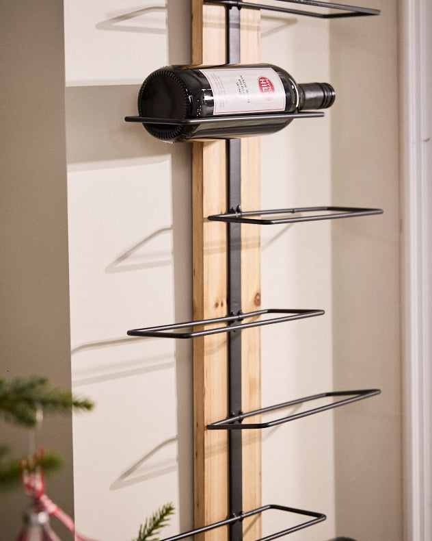 Wooden 8 Bottle Wine Rack