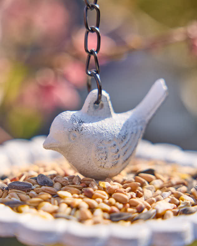 Bird Feeders - Hanging Flower Bird Feeder