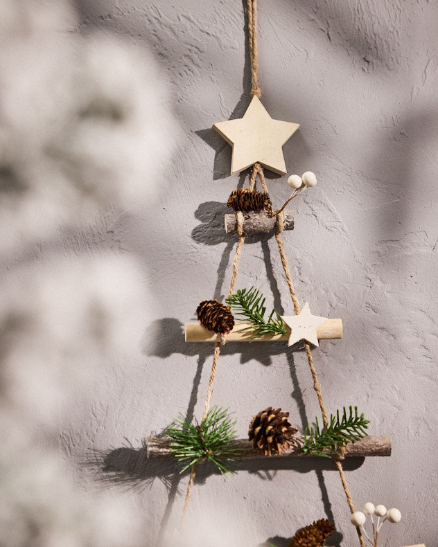 Seasonal &amp; Holiday Decorations - Shooting Star Tree Ladder 70cm
