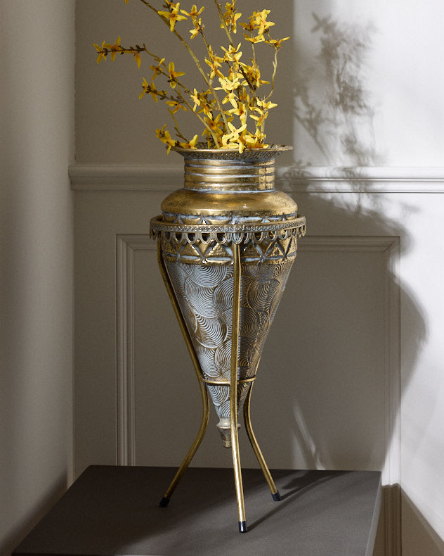 Melilla Vintage Vase with Stand