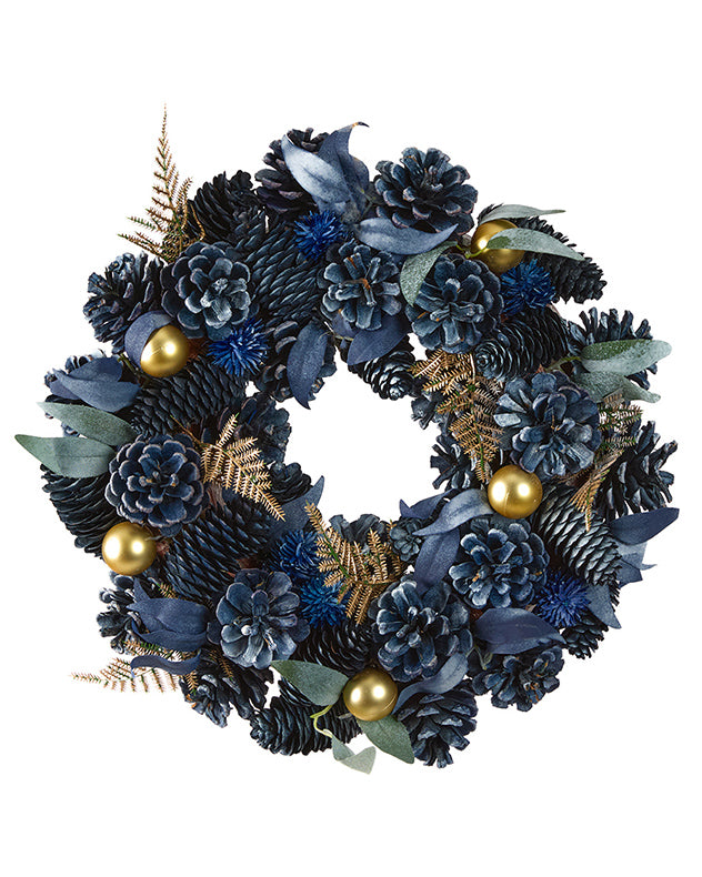 Personalised Moonlight Christmas Wreath