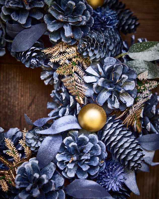 Moonlight Christmas Wreath 35cm