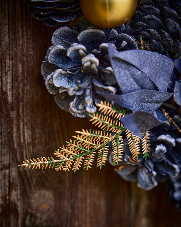 Personalised Moonlight Christmas Wreath