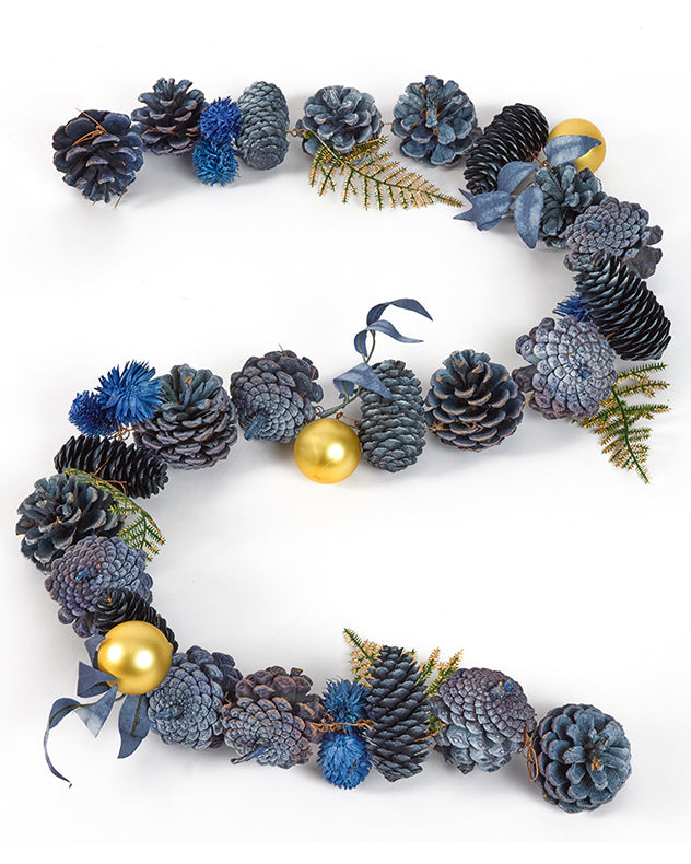 Moonlight Christmas Garland - 120cm