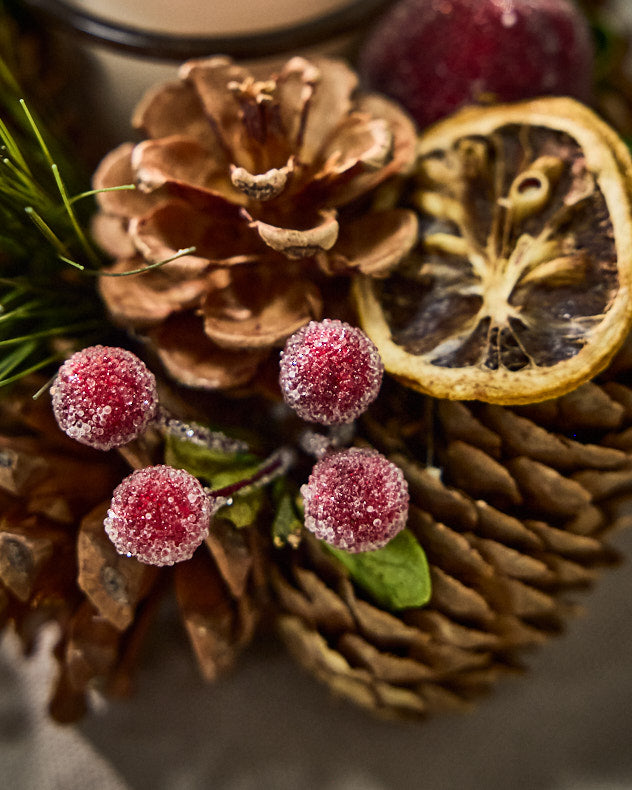 Citrus Spice Triple Tealight Holder