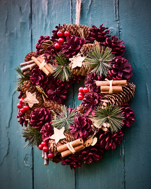 Cinnamon Stars Wreath