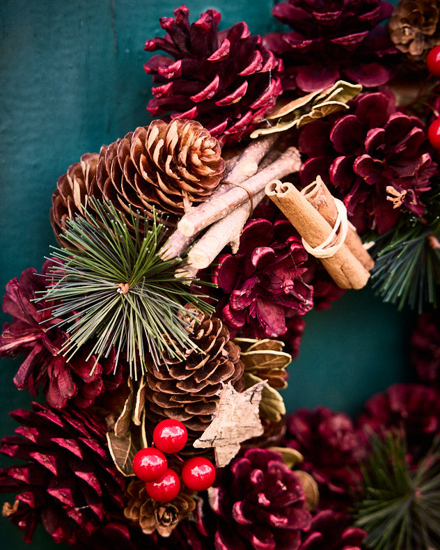 Cinnamon Stars Wreath