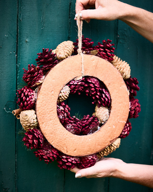 Cinnamon Stars Wreath