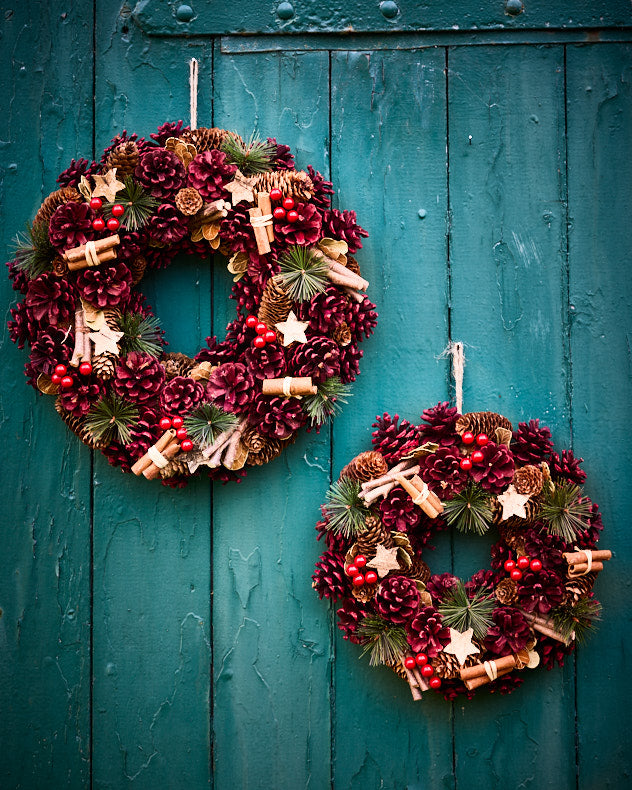 Cinnamon Stars Wreath