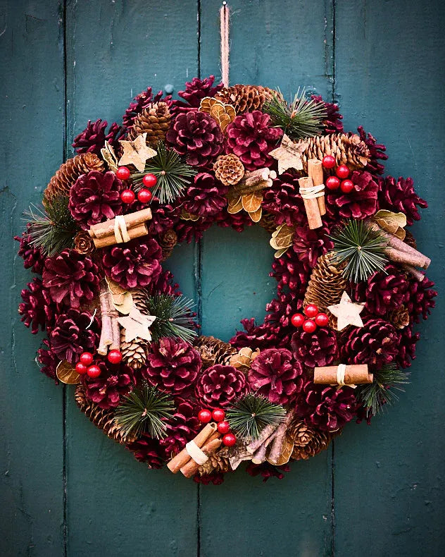 Wreaths 38cm - Cinnamon Stars Wreath