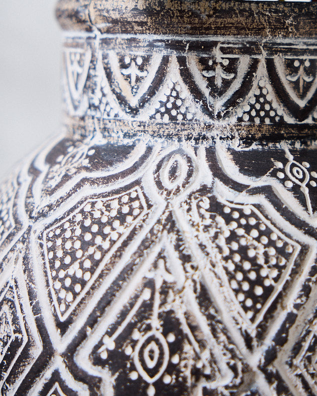 Zellij Moroccan Style Urn Vase