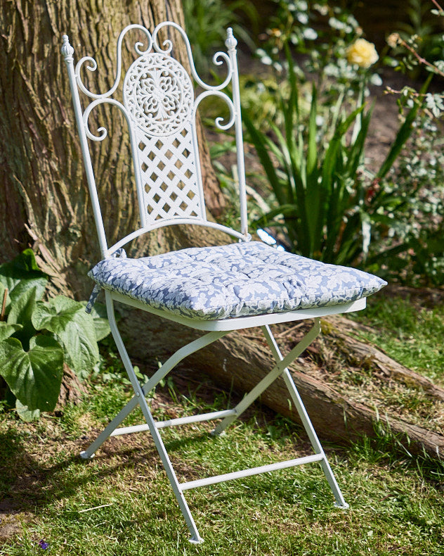 Set of 2 Oakwood Leaf Print Seat Pads