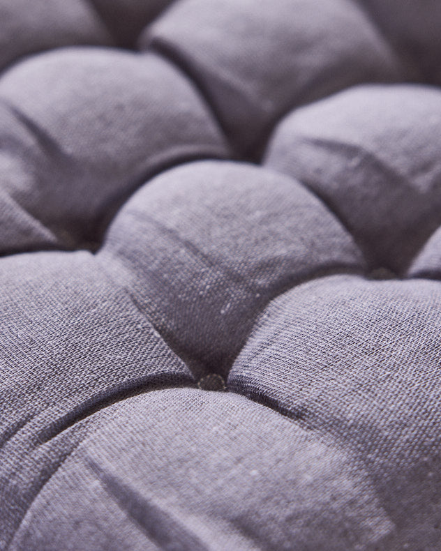 Set of 2 Riseholm Grey Seat Pads