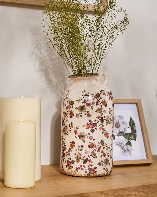 Belfort Floral Jug Vase