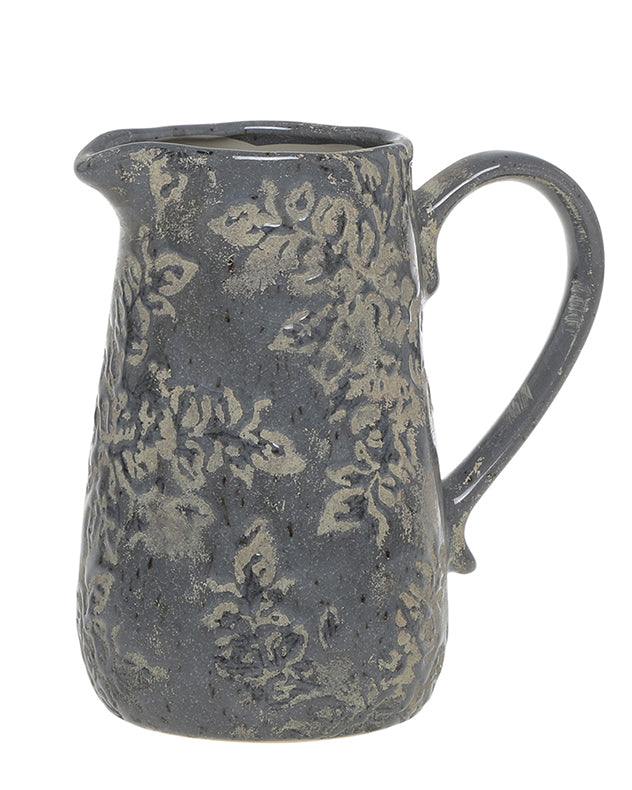 Soire Blue Floral Pitcher