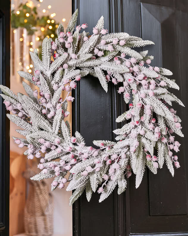 Hampton Frosted Berries Wreath 50cm