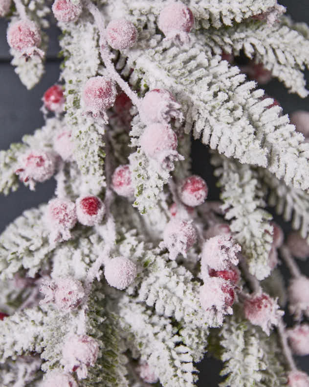 Wreaths - Hampton Frosted Berries Wreath 50cm