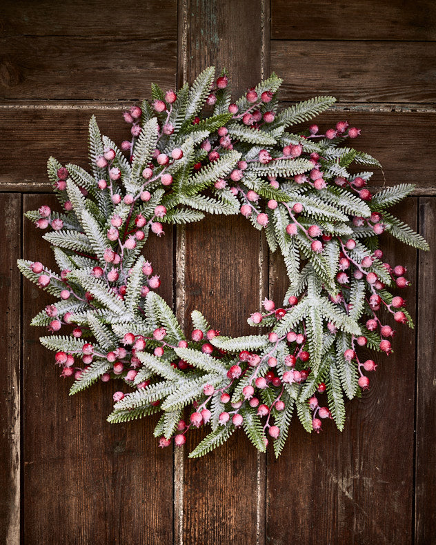 Hampton Frosted Berries Wreath 50cm