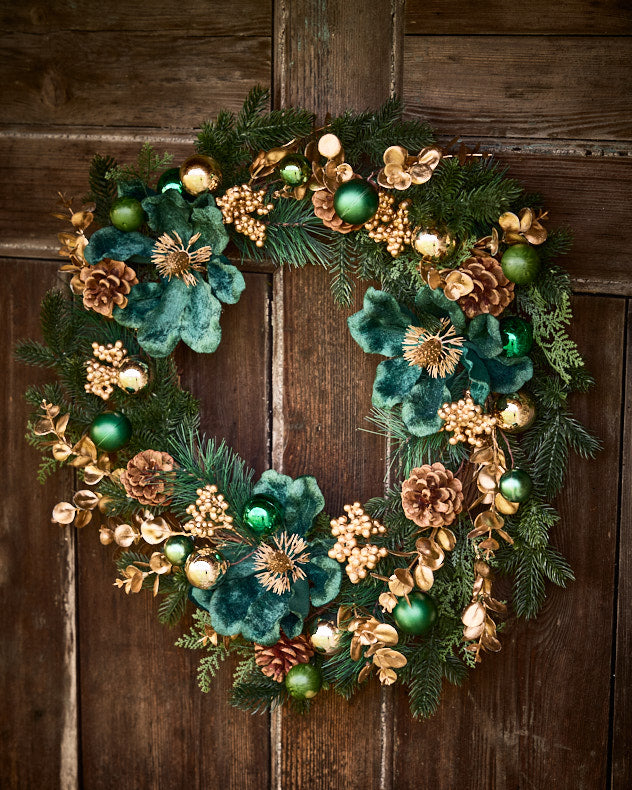 Wreaths - Highbury Luxury Christmas Wreath 65cm