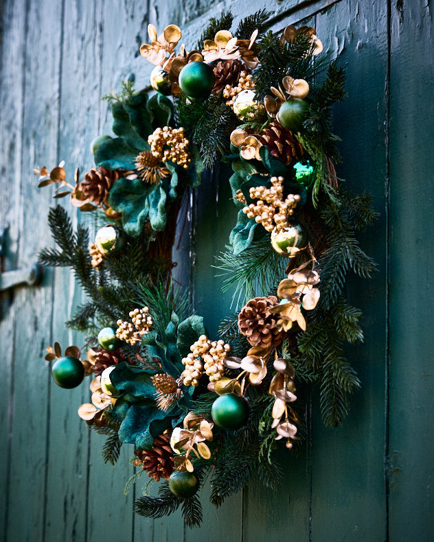 Wreaths - Highbury Luxury Christmas Wreath 65cm