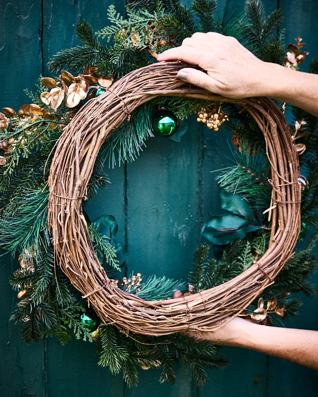 Personalised Highbury Christmas Wreath