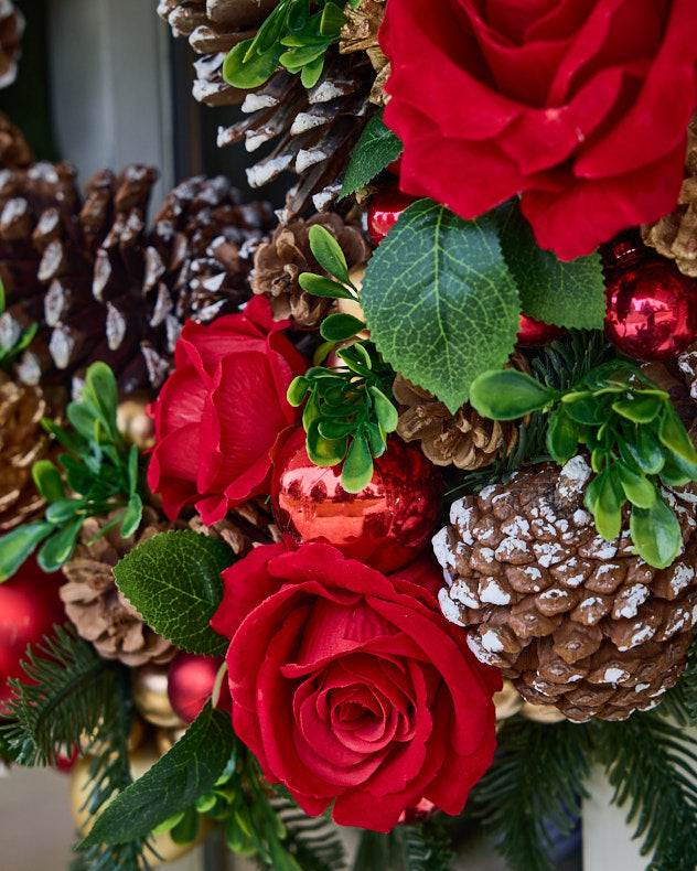 Wreaths - Rose Bouquet Wreath
