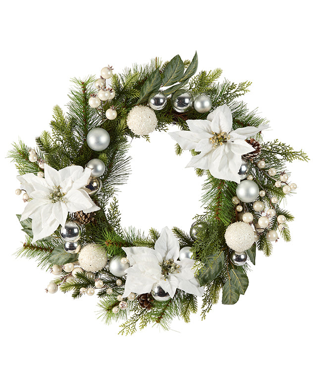 Personalised Valley Snowdrift Wreath