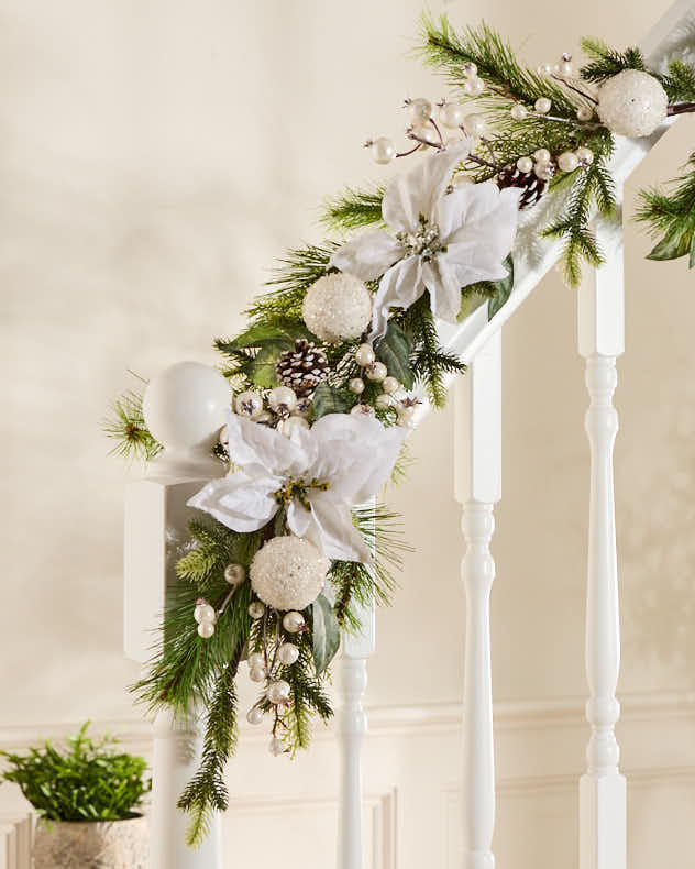 Valley Snowdrift Garland - 180cm