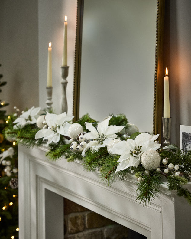 Valley Snowdrift Garland - 180cm