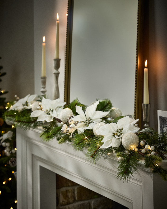 Valley Snowdrift Garland - 180cm