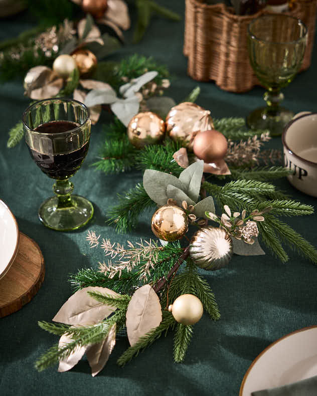 Metallic Magic Bauble Garland - 180cm