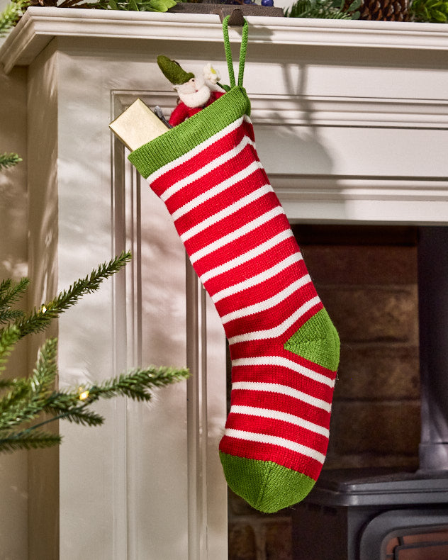 Stockings Zig-Zag - Knitted Stocking Collection