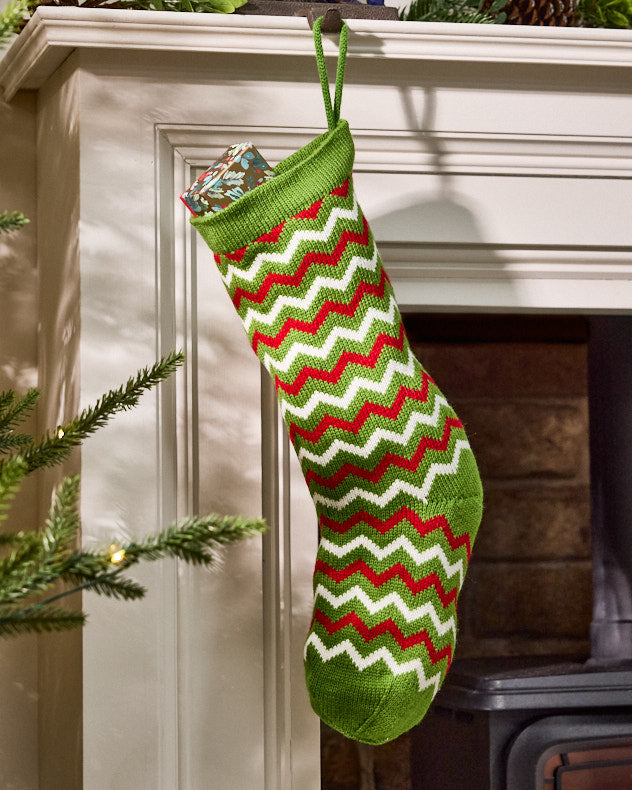 Stockings Snowflake - Knitted Stocking Collection