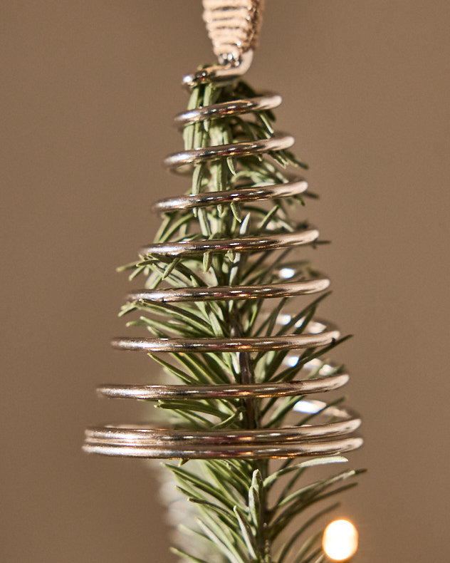 Tree Topper - Brown Jute Snowflake Tree Topper