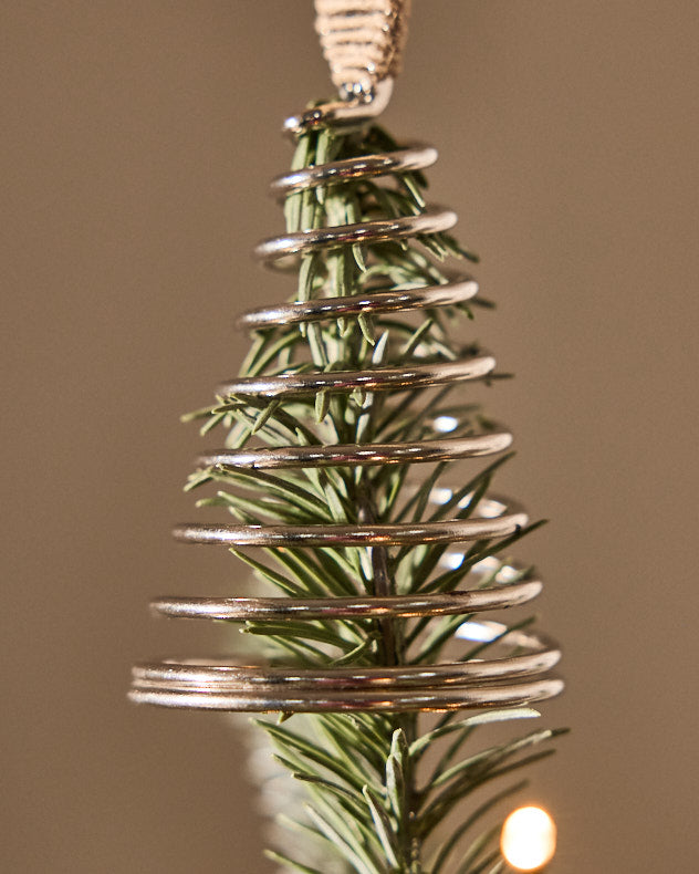 Brown Jute Snowflake Tree Topper