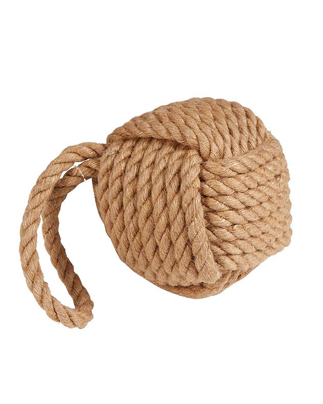 Natural Jute Rope Doorstop